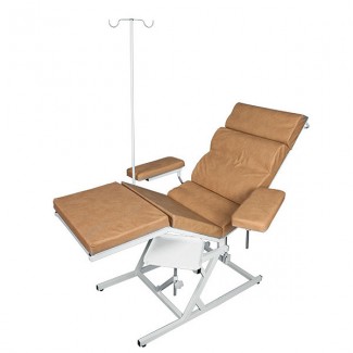КДн-«Диакомс» Кресло донорское с управляемым наклоном и штативом