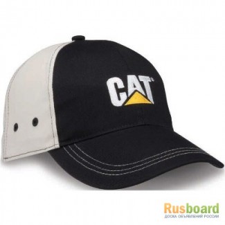 Бейсболка Caterpillar Ball Cap Black hat logo