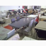 Продам стекклянные кухонные столы, журнальные столики и стулья