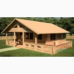 Строим деревянные дачный домики эконом класса
