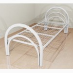 Кровати металлические двухъярусные для рабочих и строителей от производителя