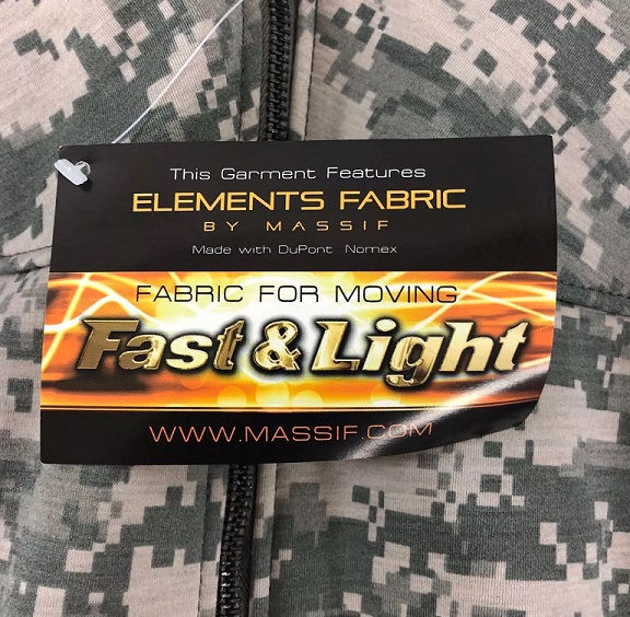Фото 4. Куртка Massif Nomex US Army Elements (AEJ)