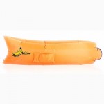 Надувной Диван-Банан. Это мешок надуваемый в диван за 14 секунд, не требующий насоса