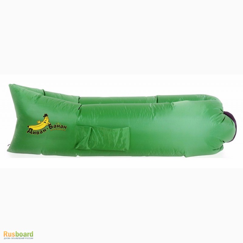 Фото 3. Надувной Диван-Банан. Это мешок надуваемый в диван за 14 секунд, не требующий насоса
