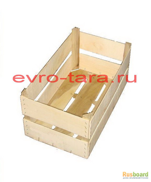Фото 2. Ящик деревянный проволокосшивной из шпона