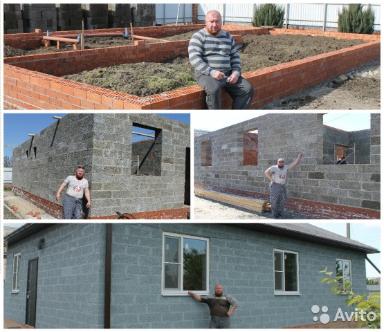 Фото 5. Строительство Домов из Арболитовых Блоков в Крыму