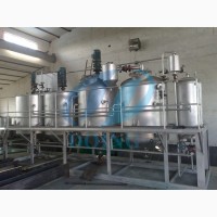 1-10 тонн/сутки мини-завод по рафинации подсолнечного масла