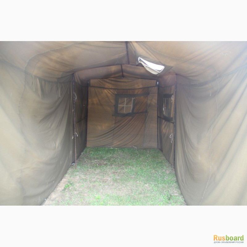 Фото 3. Армейский палатка-навес