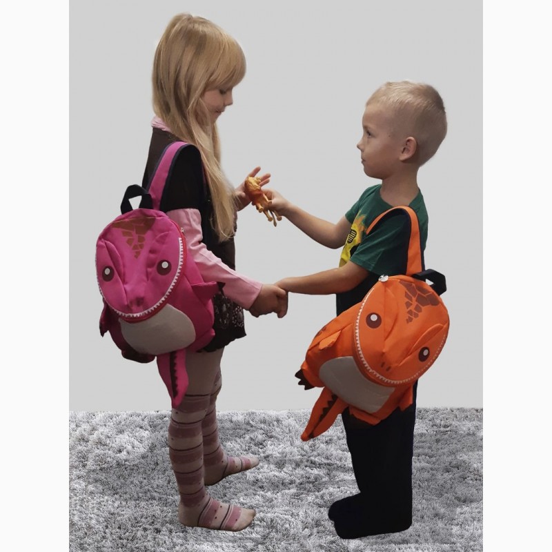 Фото 6. Детский дошкольный рюкзак Динозавр для детей Malyshock