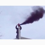Вакуумная очистка дымоходов