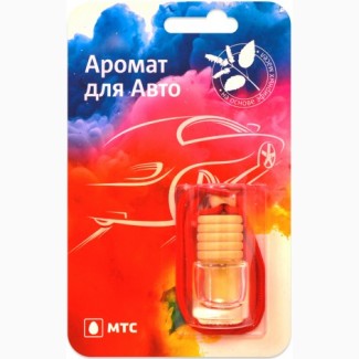 Акция 2 ароматизатора для авто по 150 руб в салонах МТС