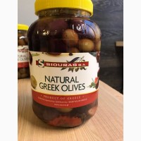 Оливки Халкидики черные и зеленые s.s.mammot 70/90 - 4300мл Греция