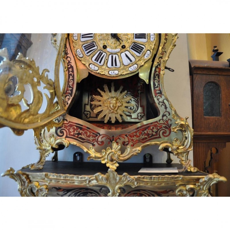 Фото 9. Антикварные настенные часы. Стиль Буль, Франция. 19 век