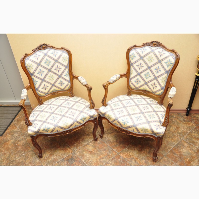 Фото 4. Антикварные кресла. Комплект-4 шт. 19 век. Западная Европа. После реставрации
