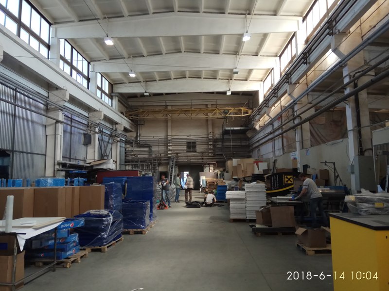 Аренда производственно-складского помещения с кран-балками