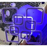 Люстра светодиодная 3D Лепесток с пультом ДУ