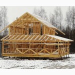 Каркасный дом бригада плотников строим каркасные пристройки