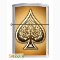 Зажигалка Zippo 0247 Poker ace of spades
