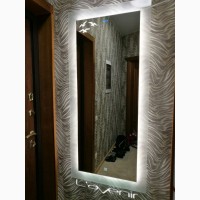 Зеркало с LED подсветкой в ванную гарантия 3 года
