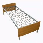 Кровати металлические одноярусные, для бытовок, кровати двухъярусные для студентов