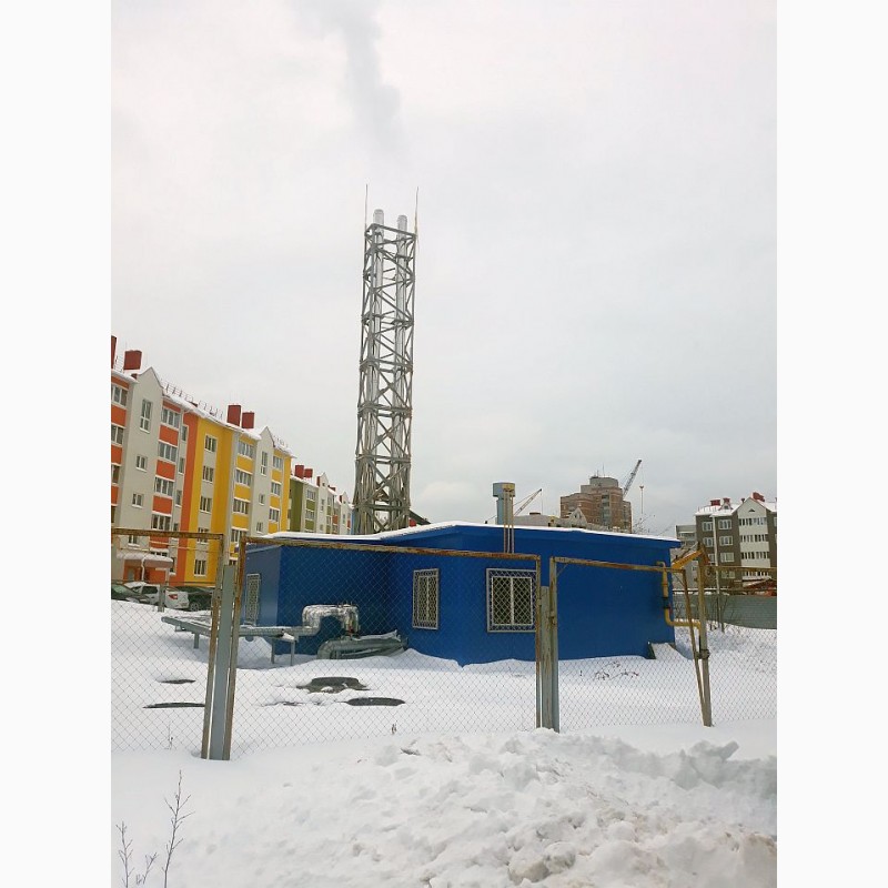 Фото 2. Действующая котельная с тепловыми сетями и газопроводом в Иваново