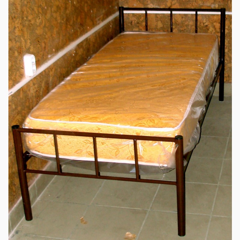 Фото 12. Кровати на металлокаркасе, двухъярусные, односпальные